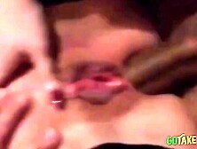 Russian Amateur Couple Tries Anal Swinging