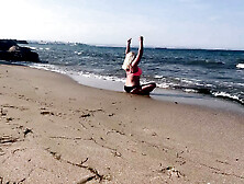 Yoga On The Beach