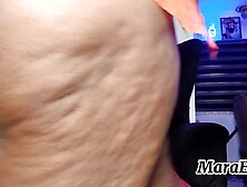 UNCUT - Black curly Snatch nonstop Squirting Masturbation - FULL EPISODE ON RED - Mara Exotic