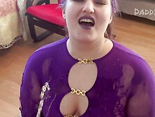 Bbw Pisses And Pissed On!!  Human Toilet