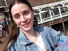 Sia Wood Seduces with Petite Brunette Malibu Charm