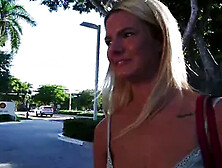 Sexy 20 Year Old Blonde Cheats On Her Boyfriend In Parking Lot 15