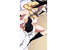 Sweet student teases Otaku until he begs her to let him cum inside of her juicy pussy- she squirts