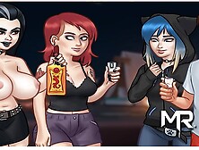 SummertimeSaga - Gothic Lady Shows E2 Melons # 69