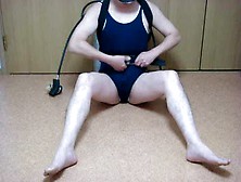 スクール水着スキューバ機材装着　School Swimsuit Scuba Diving Equipment