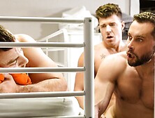 Men. Com - Beefy Dudes Jj Knight And Tyler Berg Fucking In A Hostel