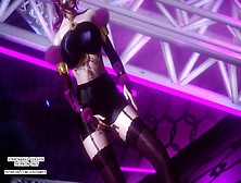 [Mmd] Jiyeon -Take A Hike Evelynn Hot Kpop Dance League Of Legends Kda