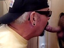 Gloryhole Bj Dilf Anallydrilled In Sling By Rimming Top