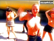 Julie K.  Smith boobs,  Outdoor in Baberellas (2003)