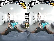 VIRTUAL PORN - Sadie Pops Her Pussy For Jay Bangher's Big Black Cock In VR