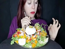 Asmr Mukbang Feederism Burrata Coulante