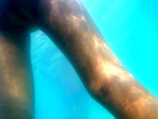 under water pool ass teens