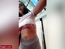 Hawt Hairdresser Gets Concupiscent After Haircut And Rides Her Large Sex-toy - Eve Fascinating