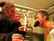 Female Fake twin Lesbian Dominatrix