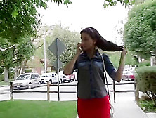 Sasha & Georgia Lesbian Bush Lickers