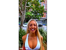 Fit Kitty Banging a Random Stranger on the Street