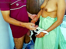 Gorgeous ebony beauty gets soaked and enjoys some deep penetration from a long cock.