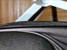 My Curly Twat got So SMELLY after GYM - I Made My Boyfriend SNIFF and WANK