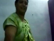 Indian aunty giving cock massage to hubby for hard sex