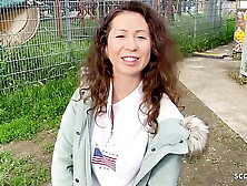 GERMAN SCOUT - ANAL DEFLORATION SEX FOR CURLY HAIR TEENIE JULIA BACH AT PICKUP CASTING