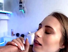 Bratty stepdaughter enjoy playing with stepdad's shaft - Kyler Quinn