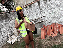 Work and Horny: The Wild Masturbation of the Architect in Full Work!