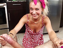 Blonde Ally Wild enjoys sex with her mature guy