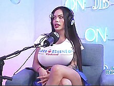 CARTOON Doll NikoleLove fills her INCREDIBLE HUGE TITTIES with oil and goes kinky masturbating wildly!