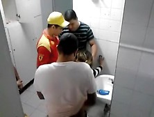 A group of naughty teen 18+ guys fucking this poor girl