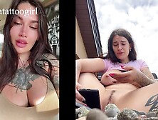 Tiktok Model Was Caught On A Public Beach Playing With A Dildo And Orgasm Beautifully At The End