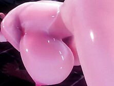 Voluptuous 3D hottie with a pair of massive tits takes a banging