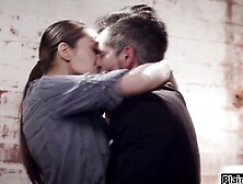 Huge melons secretary decides to nailed her boss to up