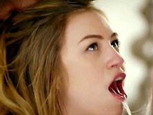 Tatted Up Babe Gives Sensual Massage to Her Client's Hard Dick