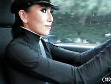 Horny Chauffeur Judy Wants Donny Sins Big Black Cock After Driving Him Home