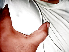 Seeing step sister naked,  she got her