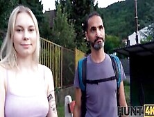 Hunt4K.  Dude Accepts Cash And Watches How His Lover Gets Drilled By Stranger