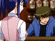 Barely Legal Boy Caught Peeking Up her Skirt — Animated [ENG]