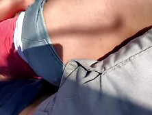 Exhibitionists Bang Outdoors as Oblivious Neighbors Go About Their Business