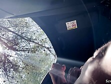 Public Shlong Flash! A Inexperienced Teen Caught Me Jerking Off in the Car on a Hiking Trail and Helped Me Out