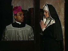 Slutty Nun Fucked In Both Of Her Holes