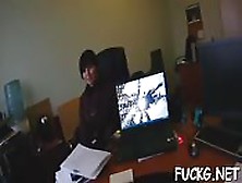 Chick Gets Spoiled On A Spy Cam