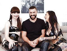 Bts-Ts Natalie Mars,  Joanna Angel & Ramon!