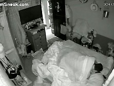 Hacked Cam - Couple Has Doggy Style Sex In Bedroom