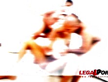 Big Butt Slut Briana Bounce Interracial Dap With 3 Cocks Rs