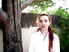 Redhead and Small Tits Nurse First Porn Casting