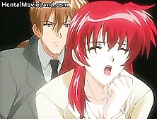 Sexy Redhead Anime Babe Gets Tiny Snatch Part2