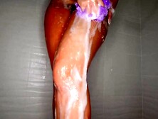 Sudsing Up - Hot Blonde Babe Gives You A Soapy Massage And Handjob