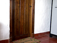 Turkish muslim ex-wife is shocked when dark pervert knocks on her door !!!