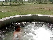 Pakistani Villager Bathing - Ep 3