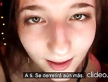 Asmr Aftynrose maestra hace que te quede después de clases (Sub Español)